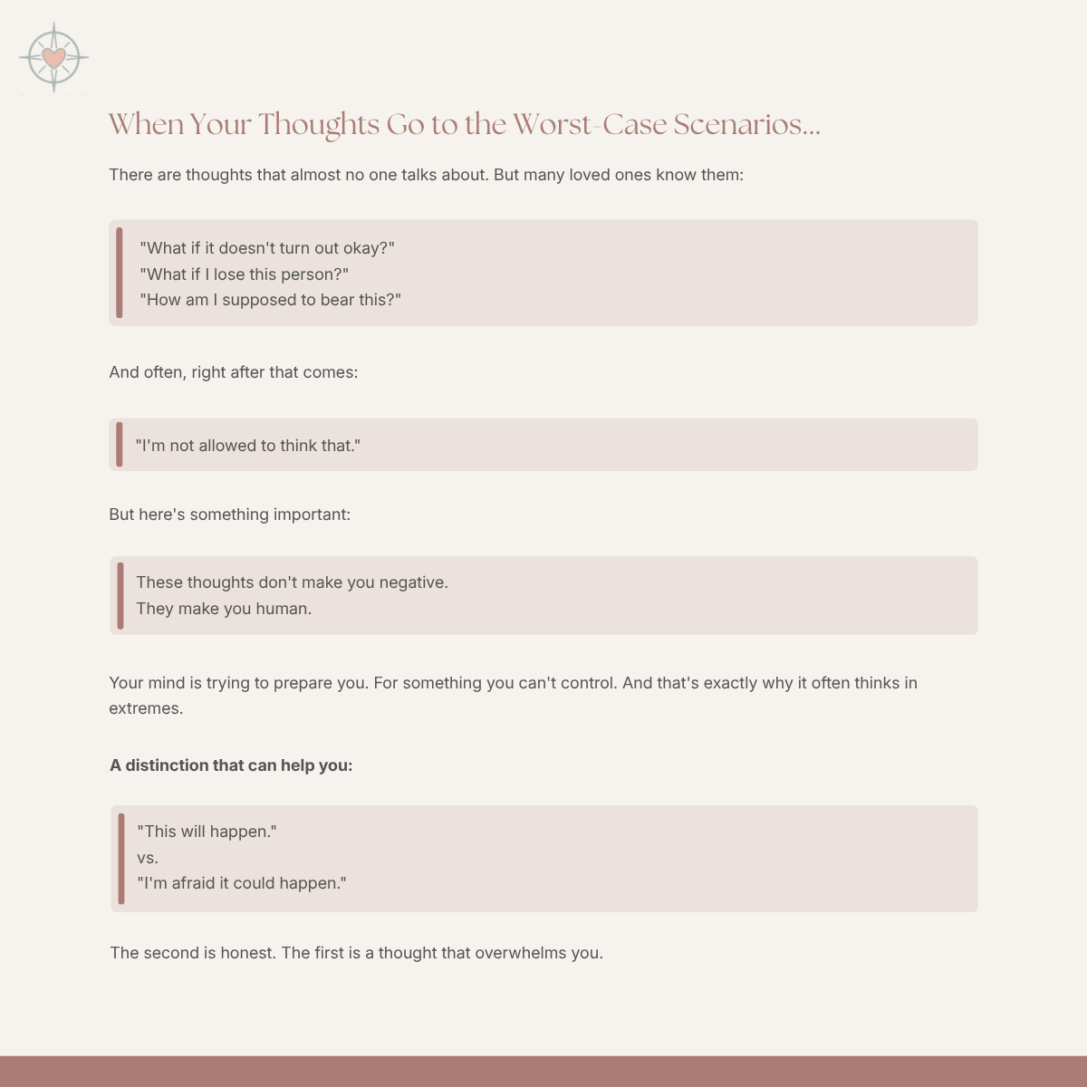 EN: When A Loved One Is Diagnosed With Cancer