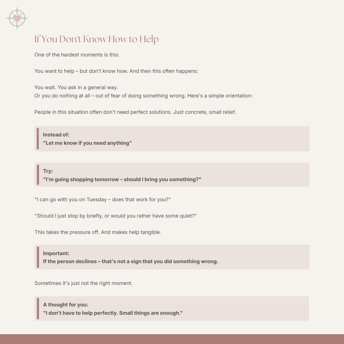 EN: When A Loved One Is Diagnosed With Cancer