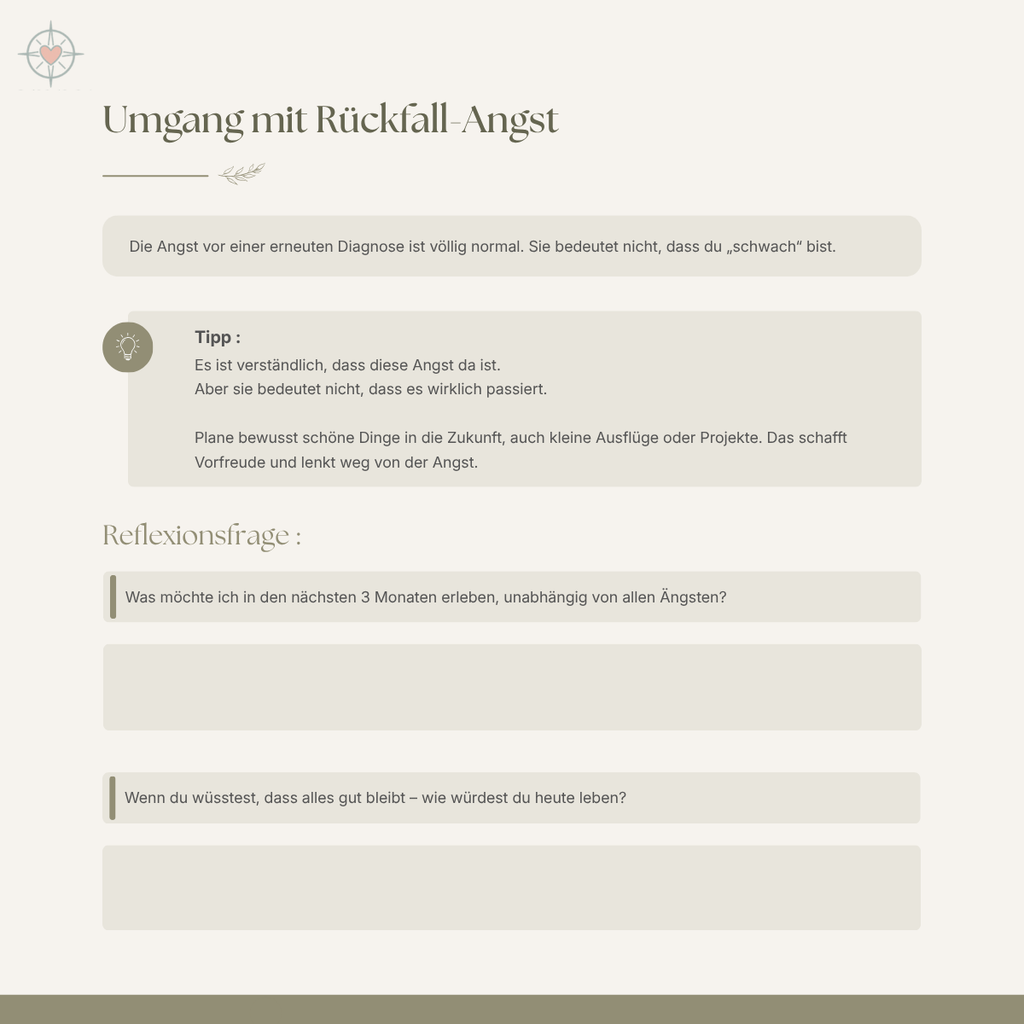 Mein Weg durch die Krebsdiagnose